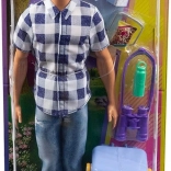 Barbie Ken Camping – Puppe mit Zubehör