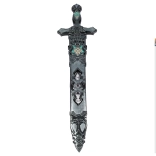 Karneval Plastikschwert mit Scheide