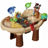 Woopie Wasser-Spieltisch 2-in-1 Piratenschiff XL mit Seifenblasen-Macher