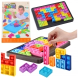 Sensorisches Spielzeug Tetris Pop-It Puzzle 3-in-1