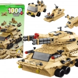 Bausteinset Militärischer Sandpanzer 1000 Teile