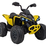 elektrisches Kinder-Quad Maverick ATV gelb 24V